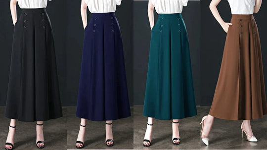 Yzza - Elegant Wide leg pants