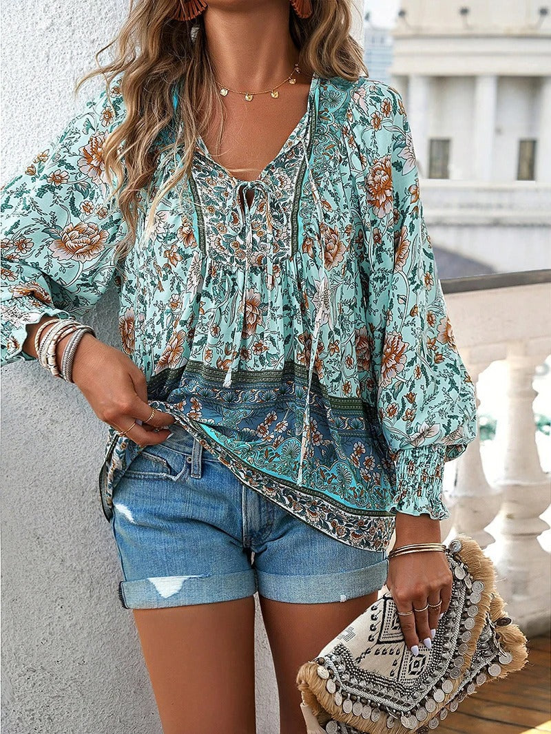 Elegant Floral Blouse for women