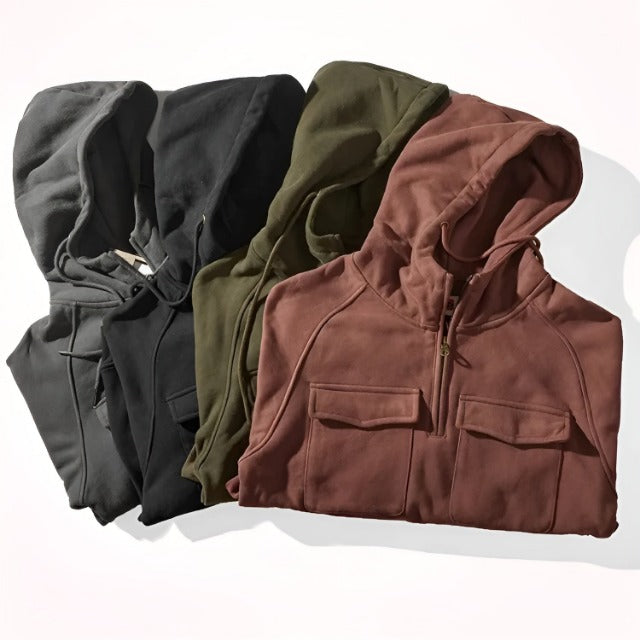 Urban comfort hoodie for men