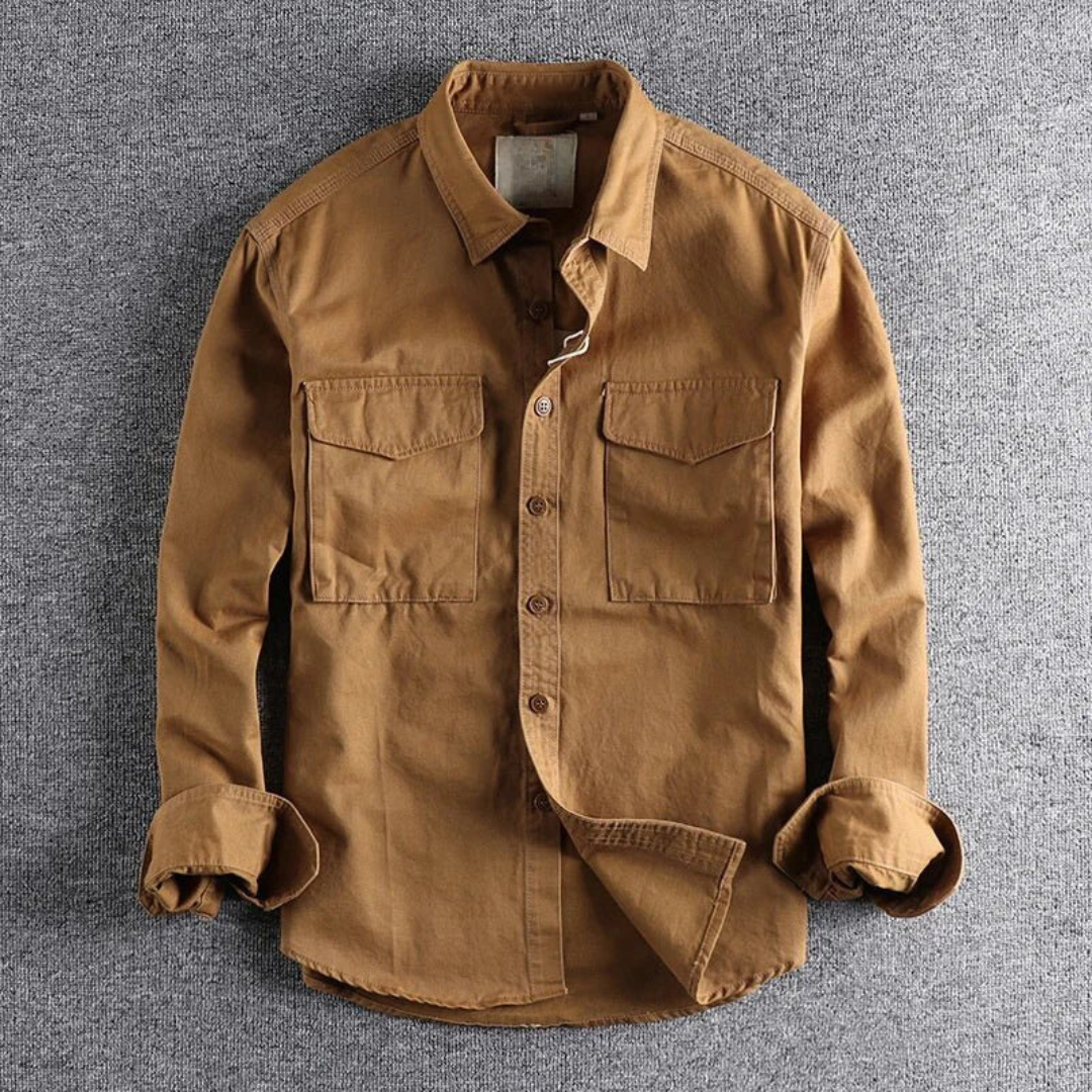 London style cargo shirt for men