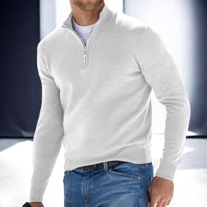 Premium men's zip jumper