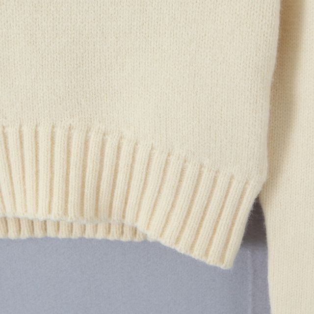 Ribbed turtleneck jumper in soft knit