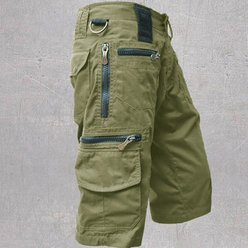 Versatile cargo shorts for men