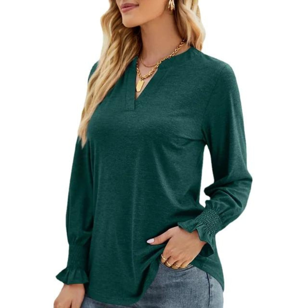 Alison - Stylish Long Sleeve Shirt