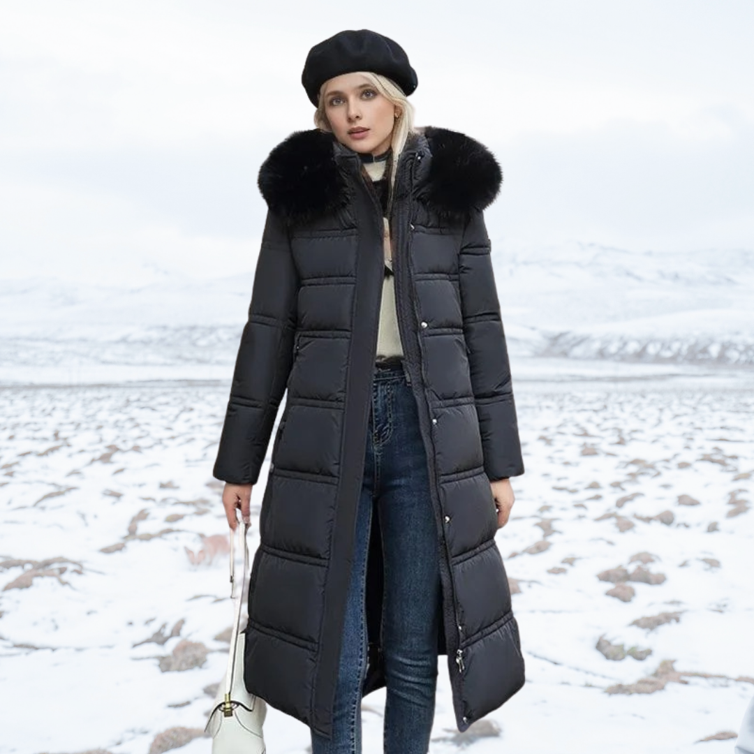 Luxurious winter jacket for women