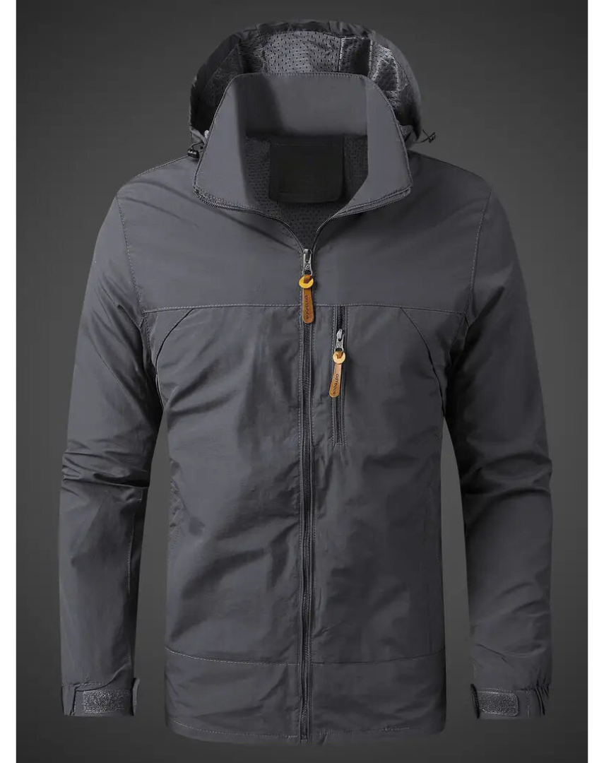 Waterproof and windproof outdoor jacket for men