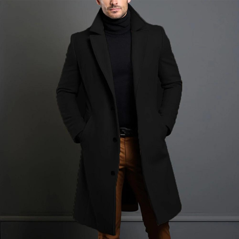 Classic elegant coat for men