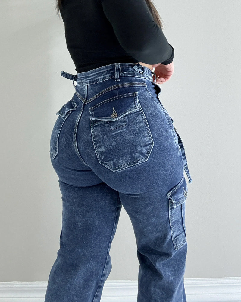 Mariana - High Waisted Work Jeans