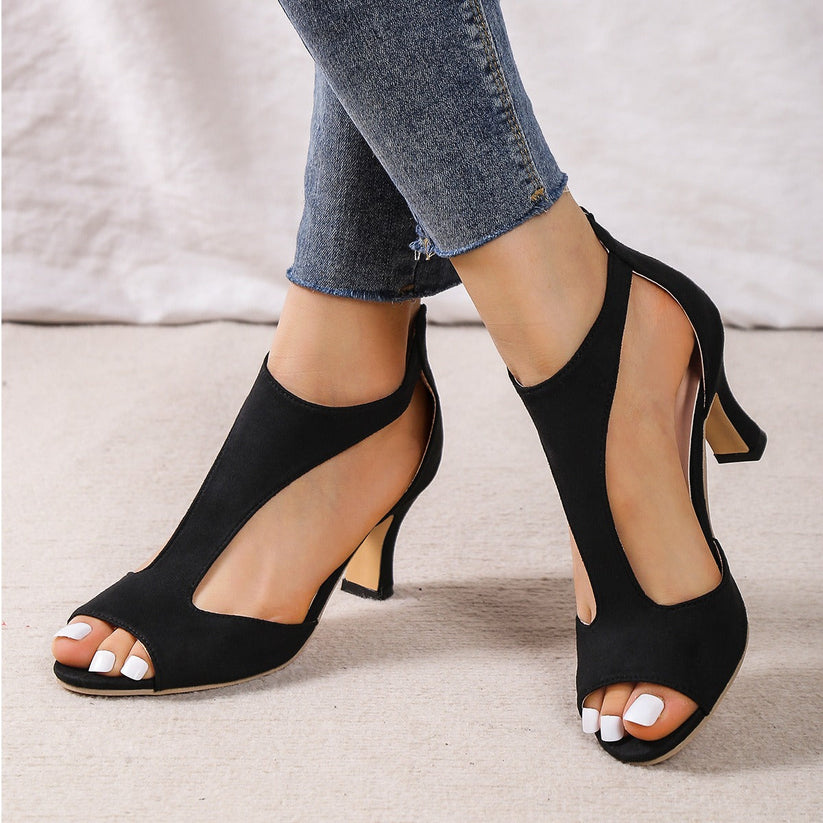 Open Toe Heeled Sandals