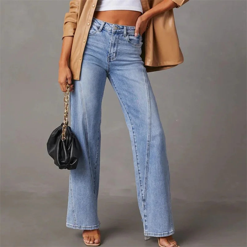 Flared Denim Jeans for women