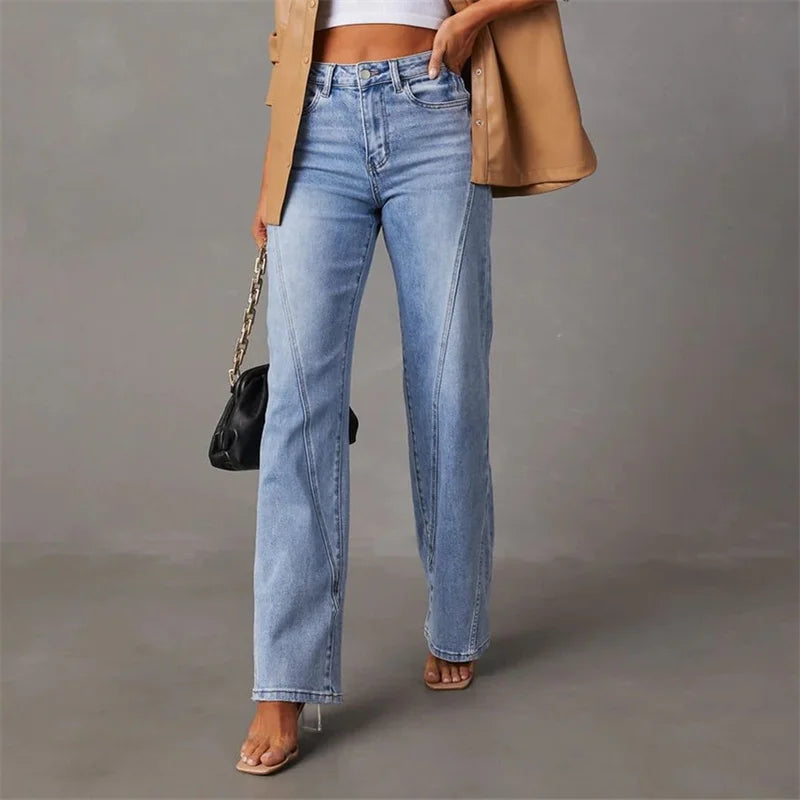 Flared Denim Jeans for women