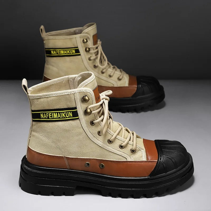 Breathable and robust outdoor boots