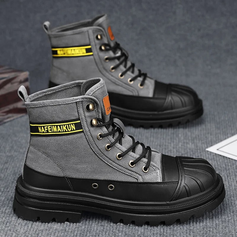 Breathable and robust outdoor boots