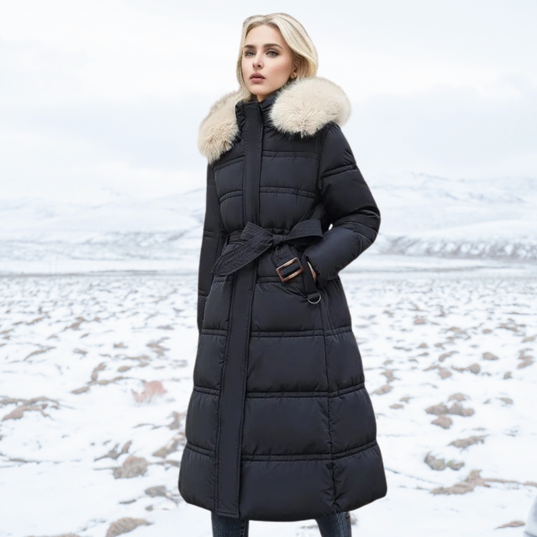 Luxurious winter jacket for women