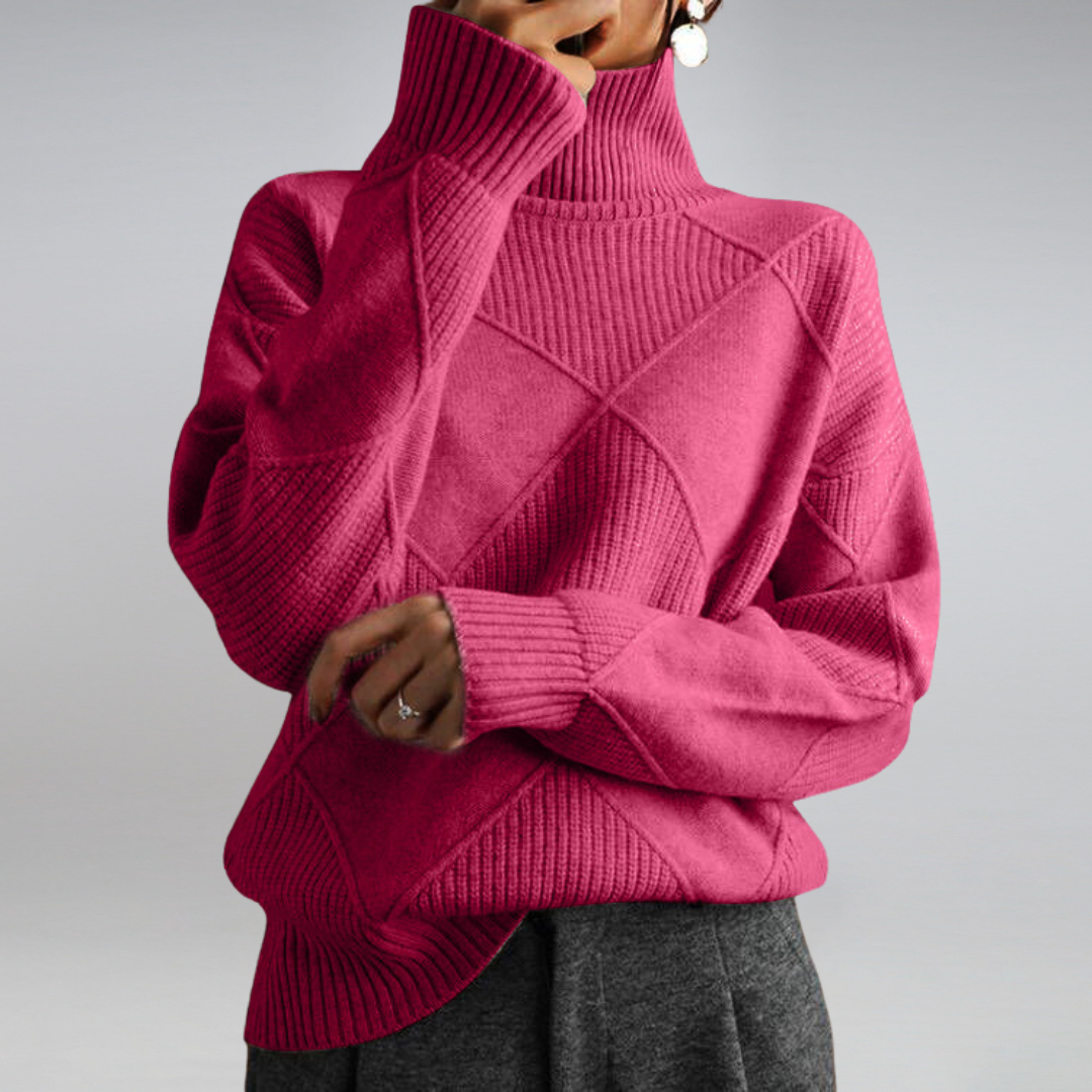 Adelle - Cashmere Turtleneck Sweater