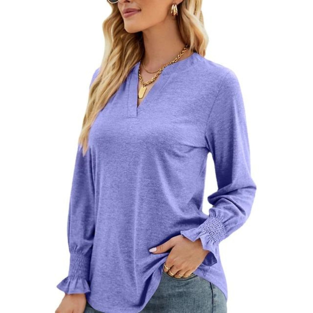 Alison - Stylish Long Sleeve Shirt