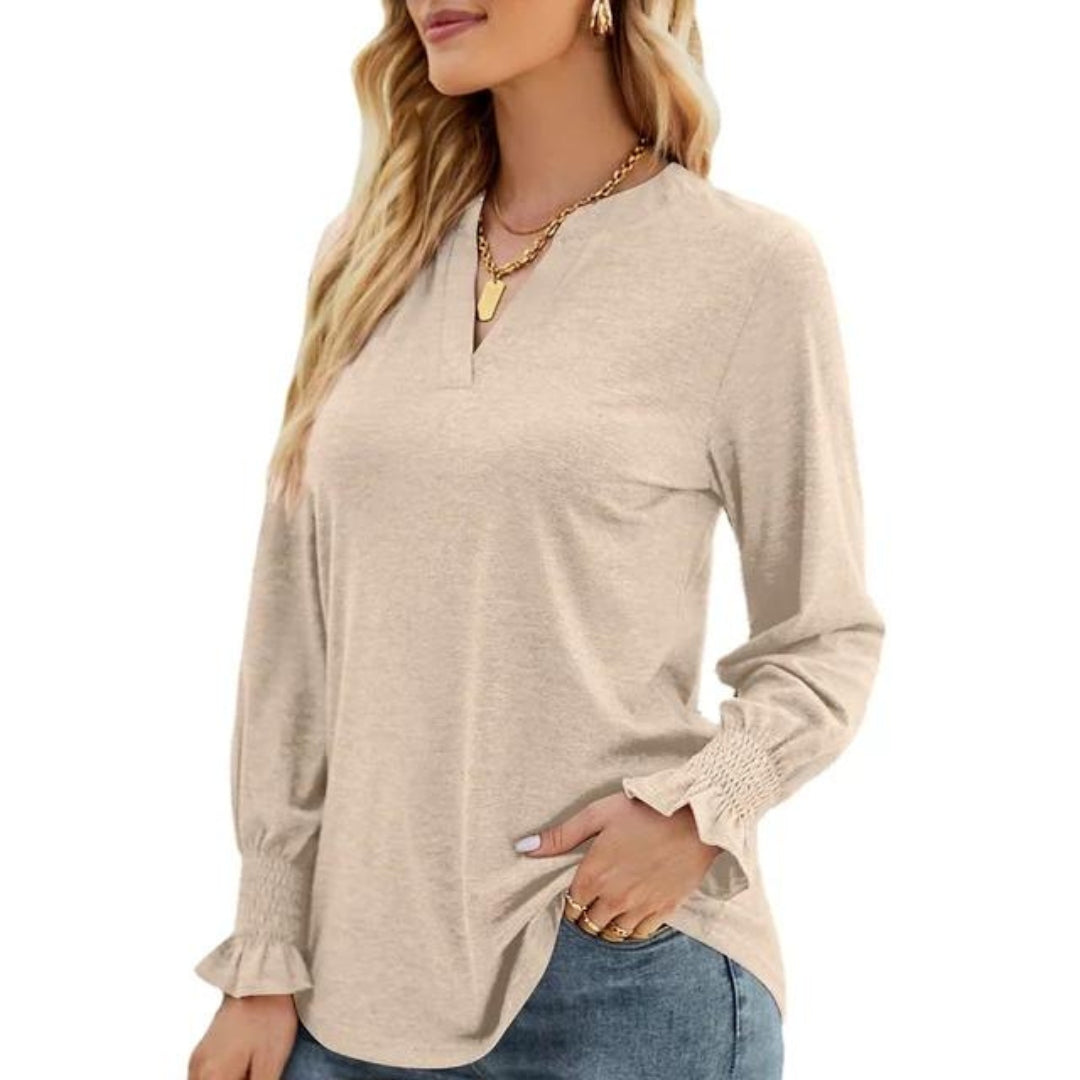 Alison - Stylish Long Sleeve Shirt