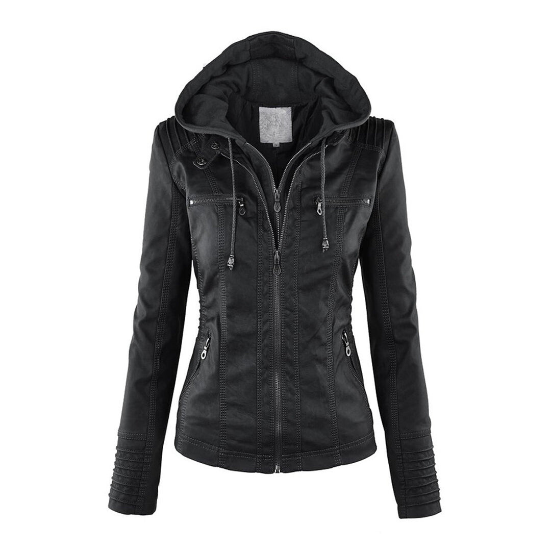 Ladies winter jacket with hood