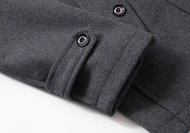 Warm men's coat