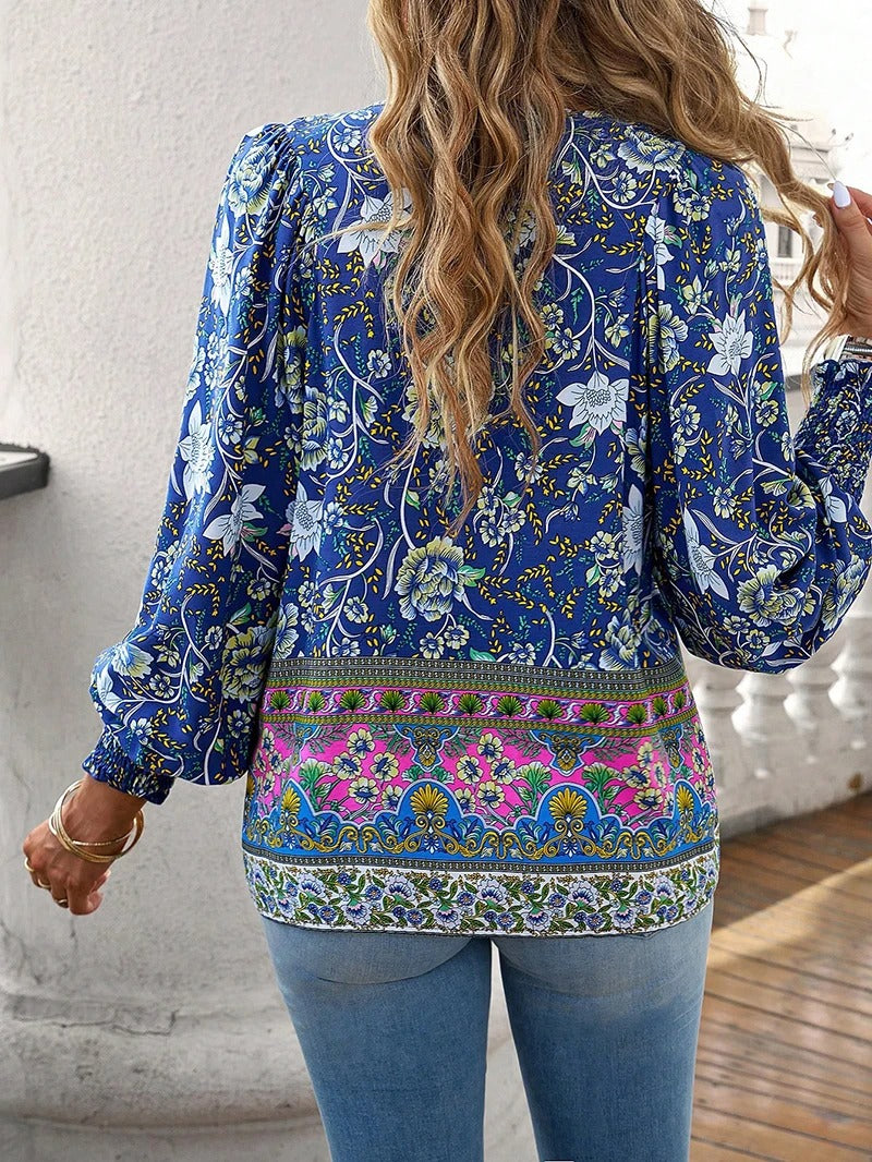 Elegant Floral Blouse for women