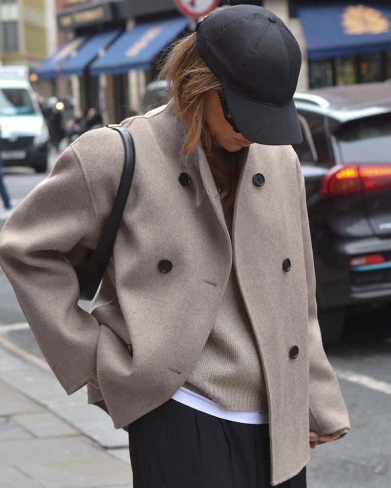 Maia - French Chic Oversized Coat