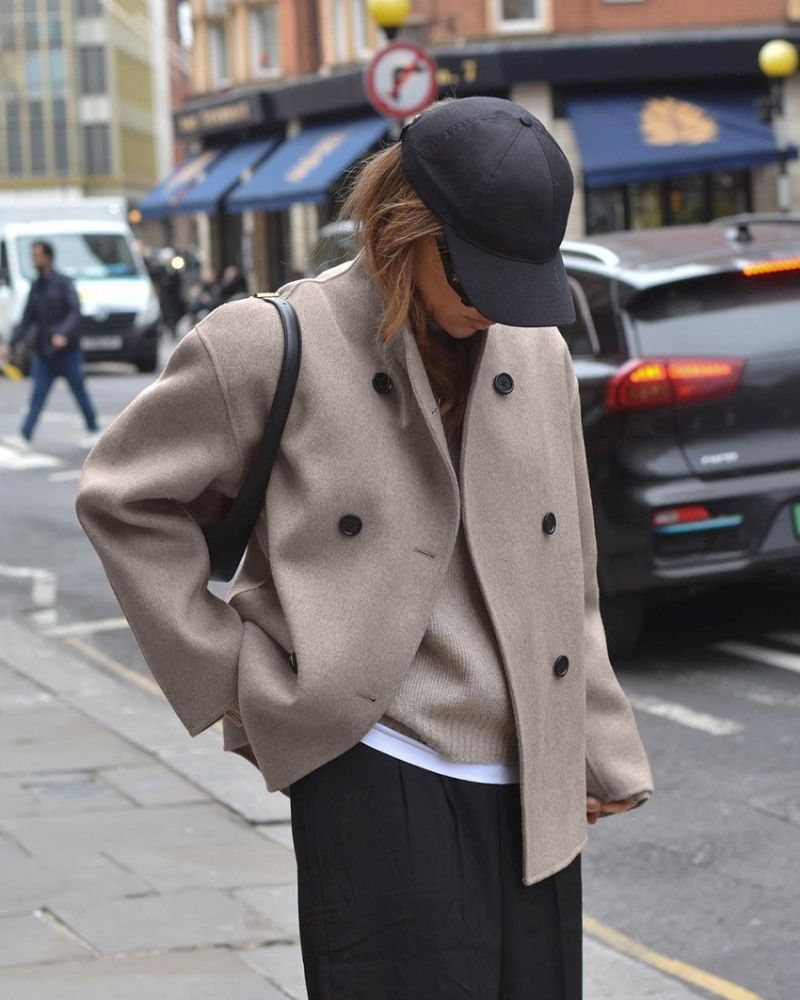 Maia - French Chic Oversized Coat