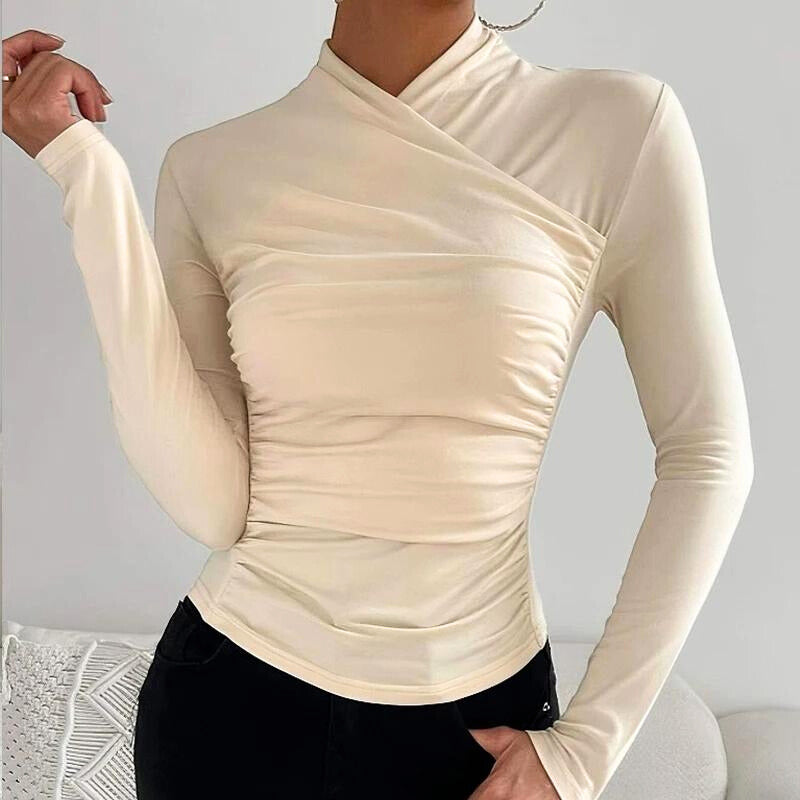 Trendy Cross Neck Blouse for women