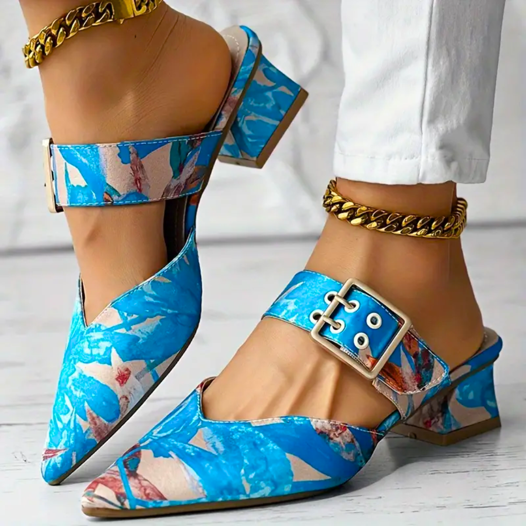 Talina - Colour Heeled Sandals