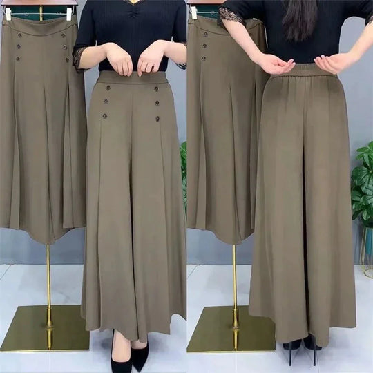 Yzza - Elegant Wide leg pants