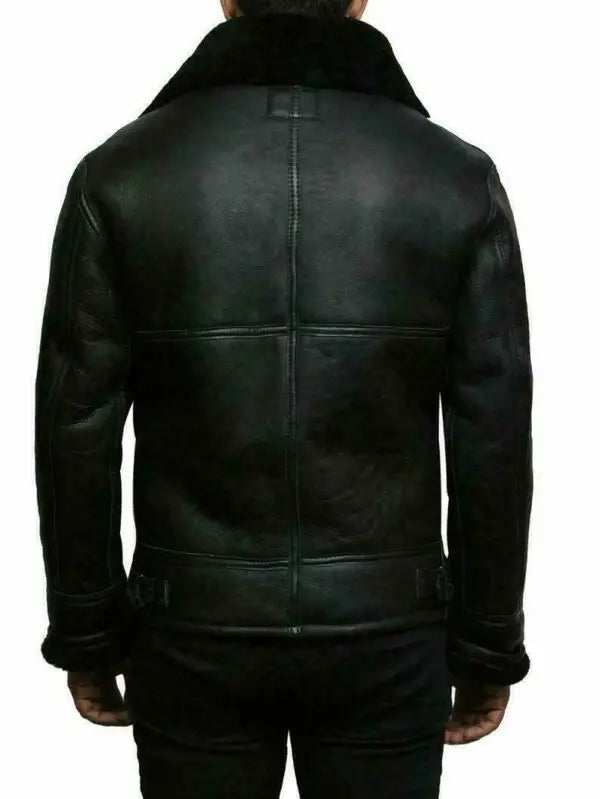 Ezra - Leather Winter Jacket