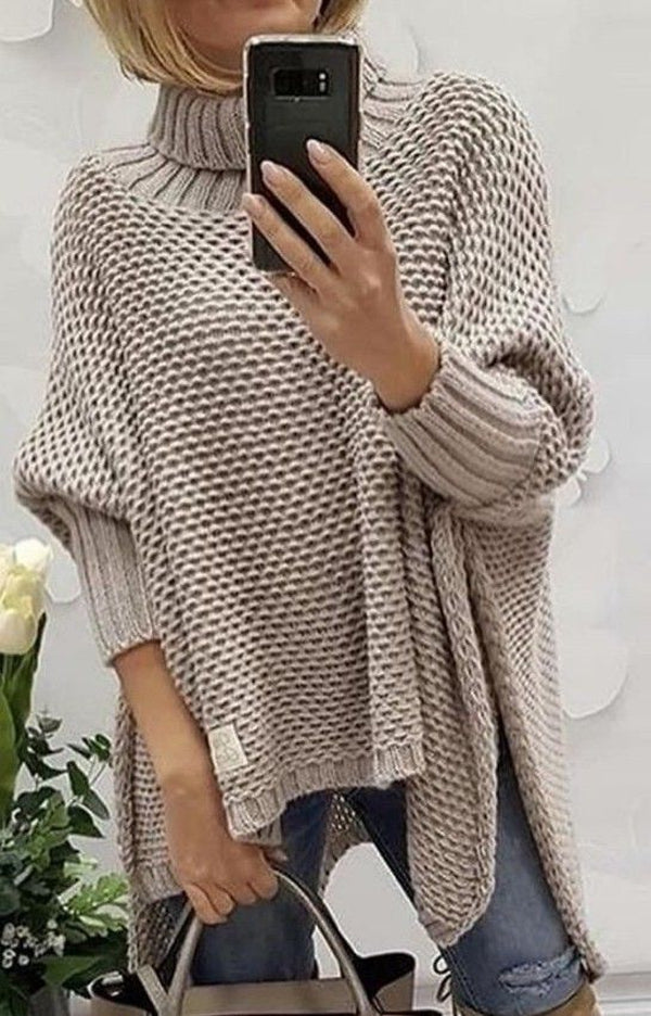 Plain Sweater in Apricot