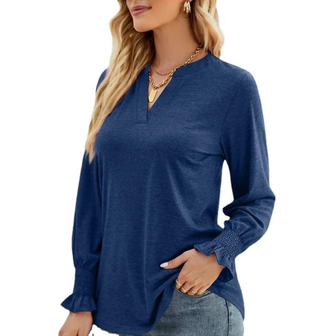 Alison - Stylish Long Sleeve Shirt