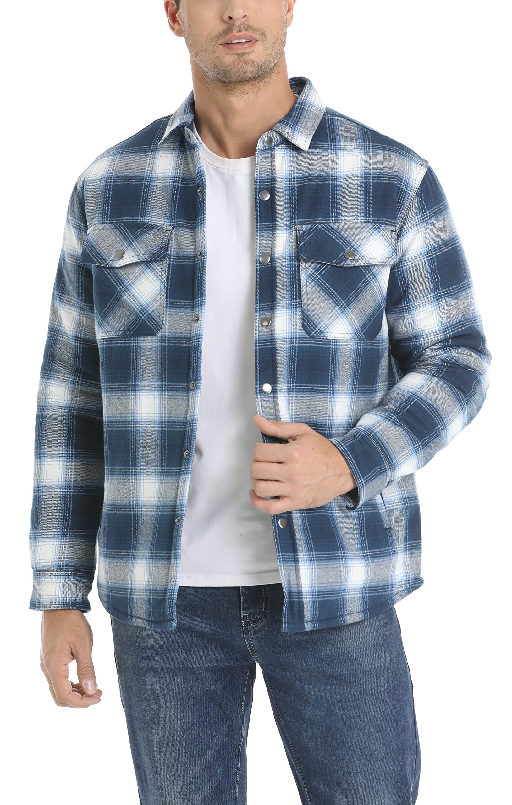 Lined flannel jacket