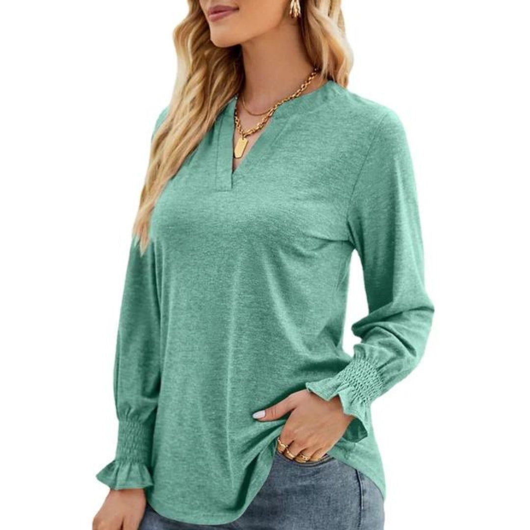 Alison - Stylish Long Sleeve Shirt