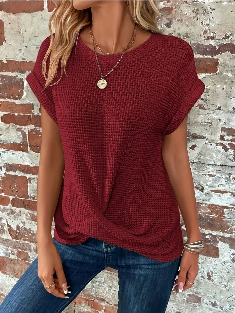 Jackie - Stylish Knitted Blouse