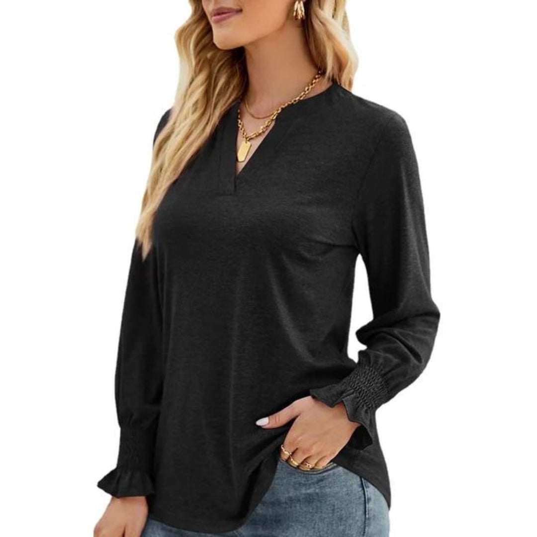 Alison - Stylish Long Sleeve Shirt