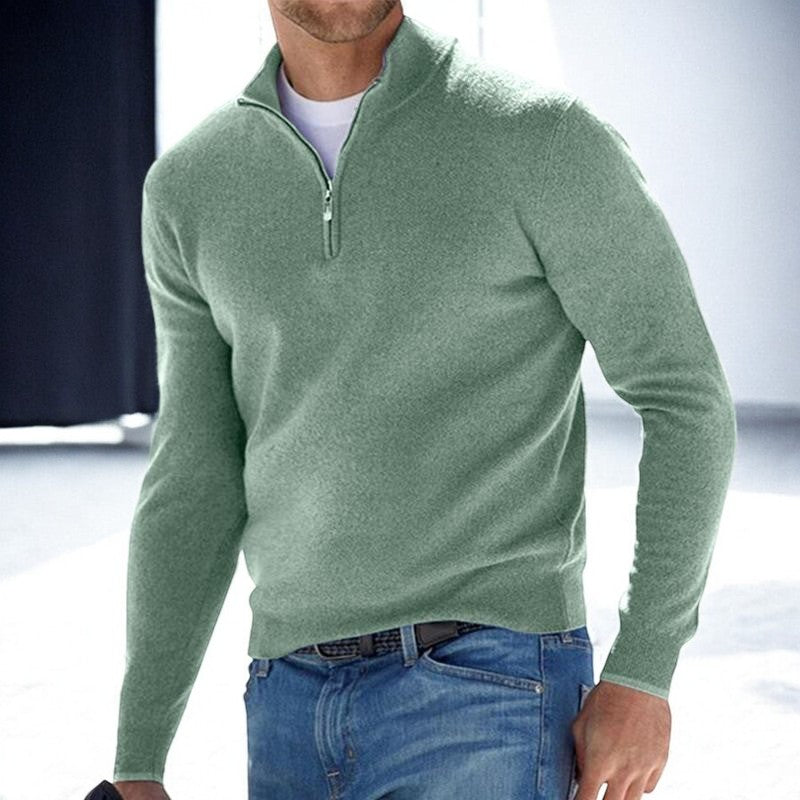 Premium men's zip jumper