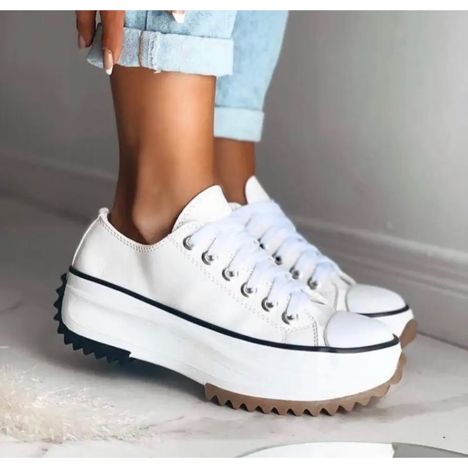 Chunky Canvas Sneakers