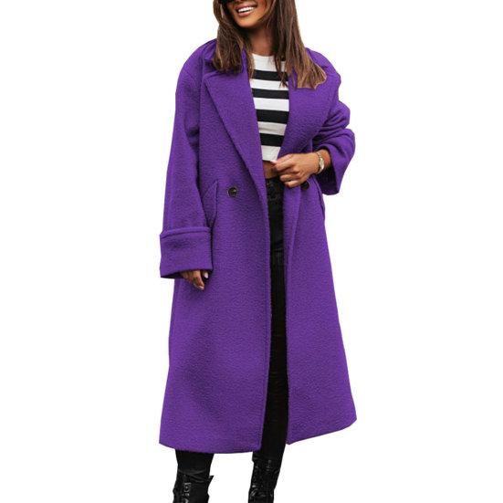 Women's stylish winter trench coat