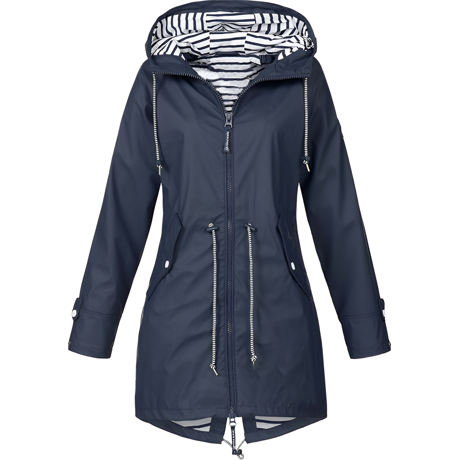 Ladies waterproof rain jacket