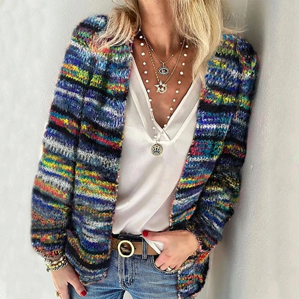 Lily - Colour Knit Cardigan