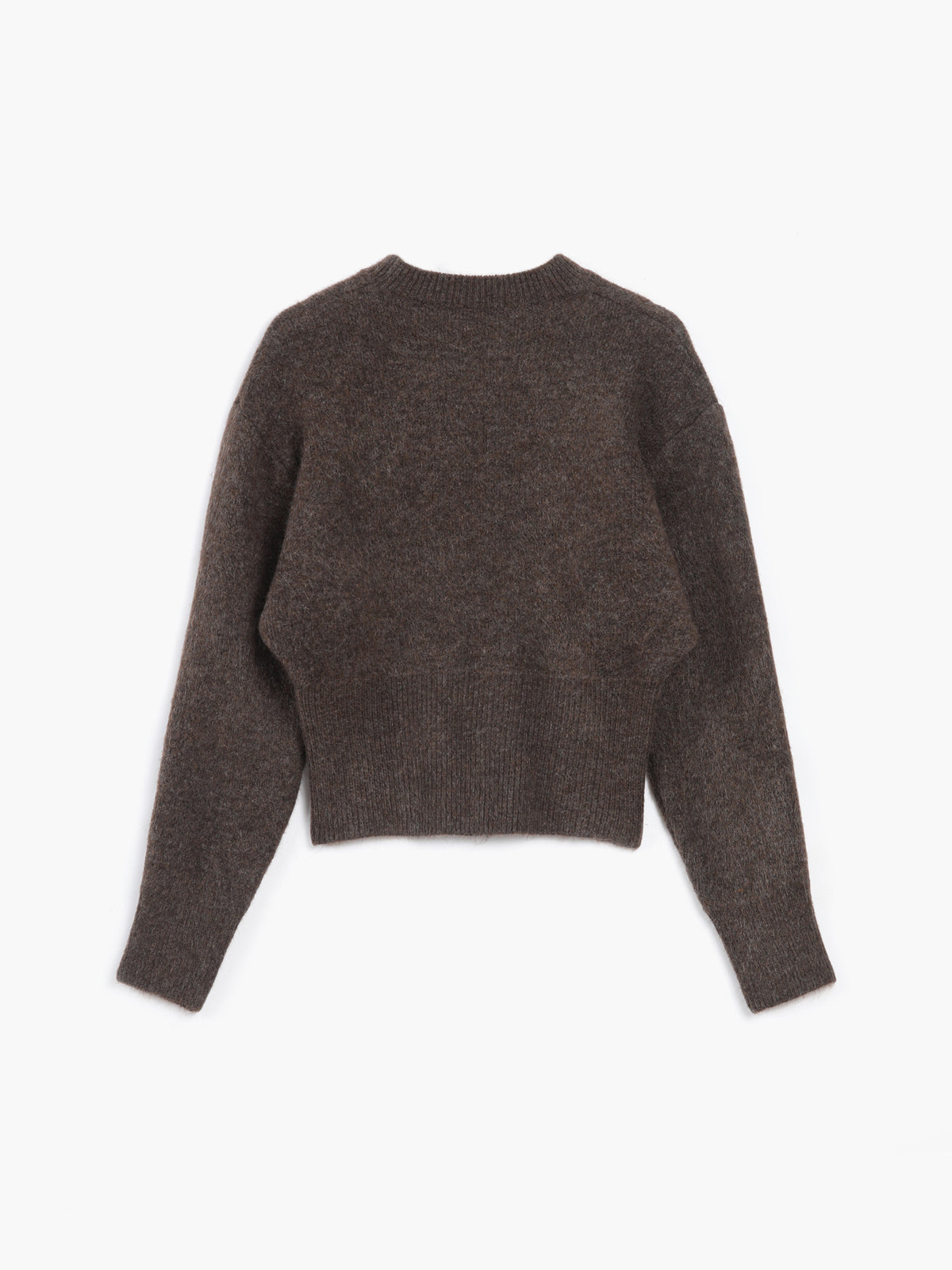 Half Zip Fuzzy Sweater for women