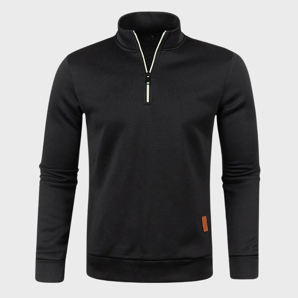 Men's sweatshirt with zip