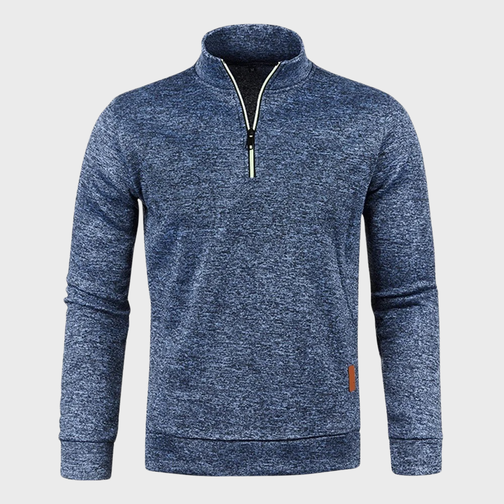 Men's sweatshirt with zip