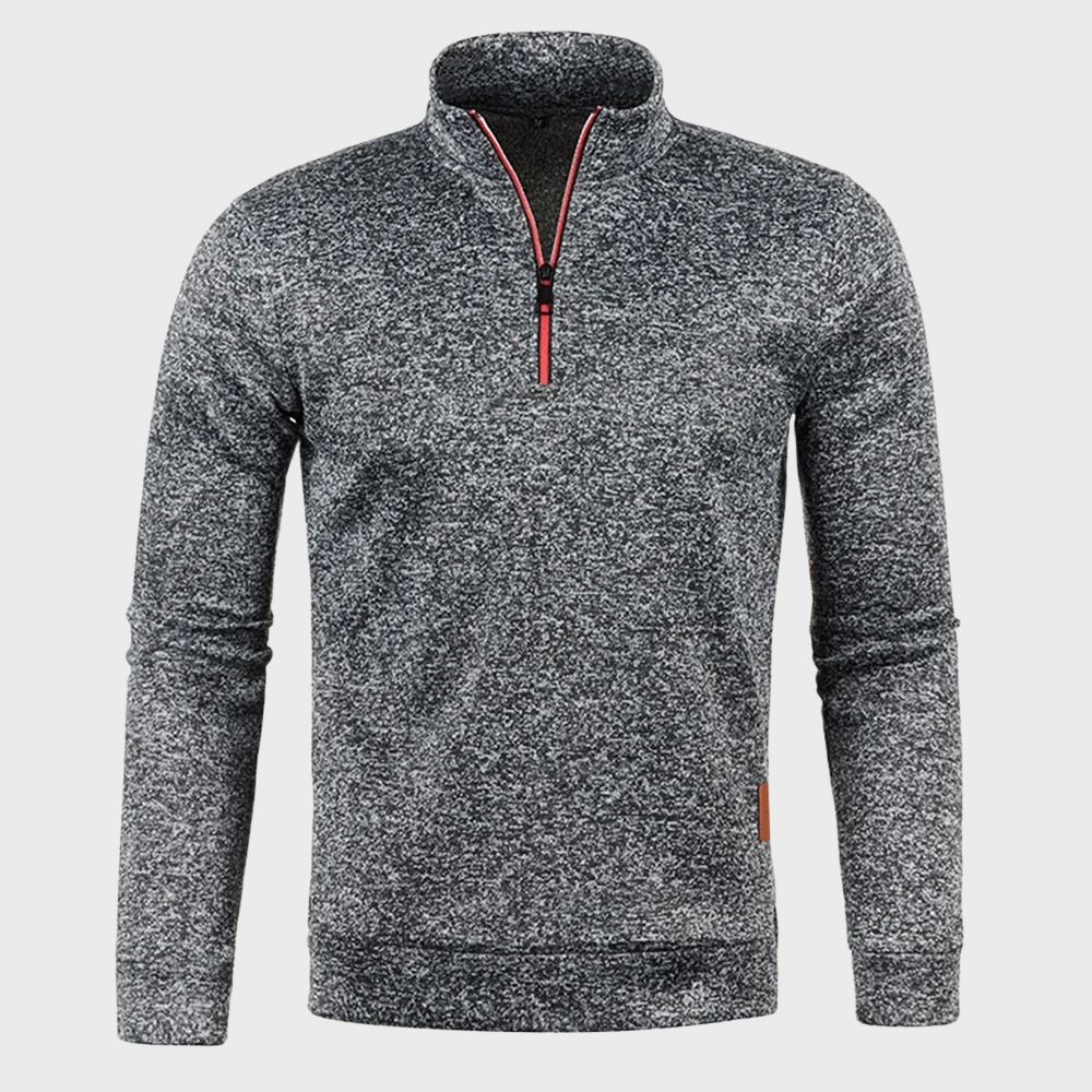 Men's sweatshirt with zip