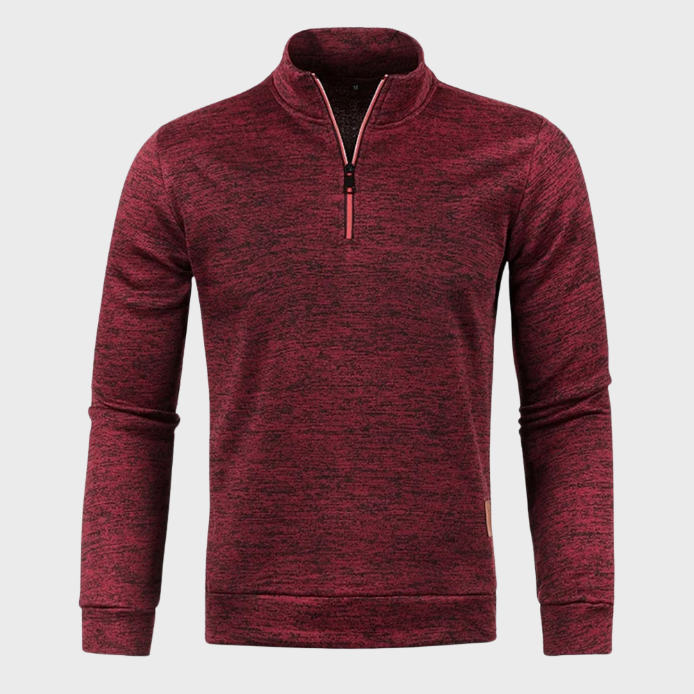 Men's sweatshirt with zip