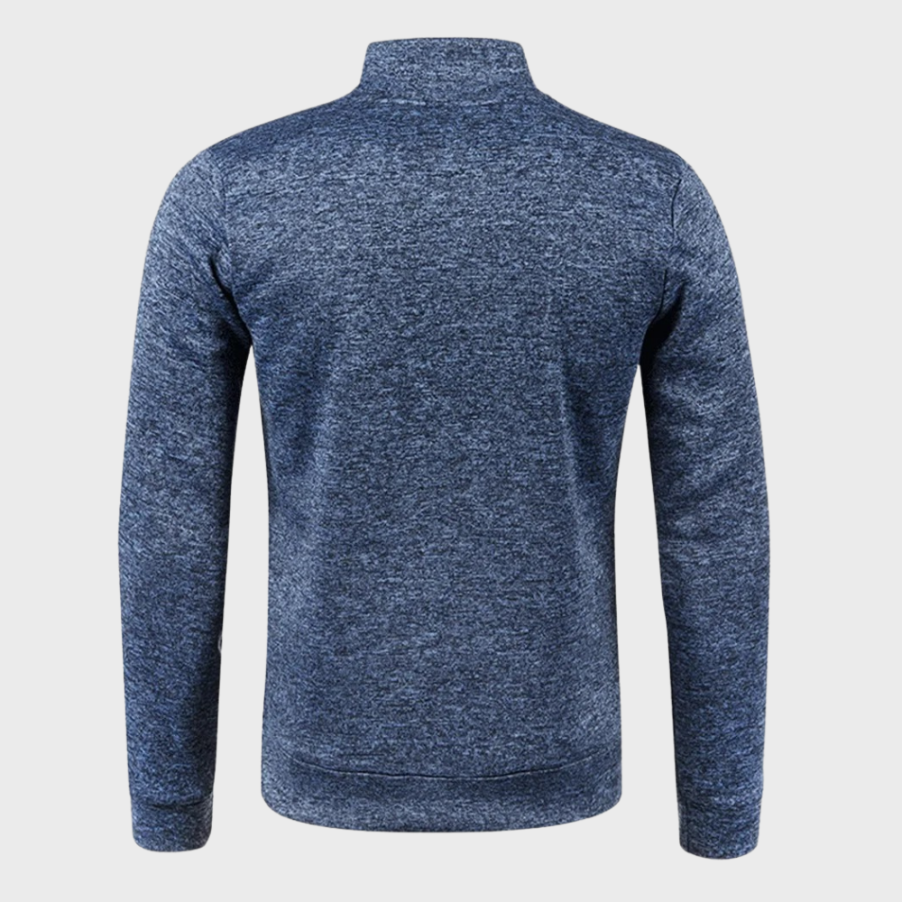 Men's sweatshirt with zip