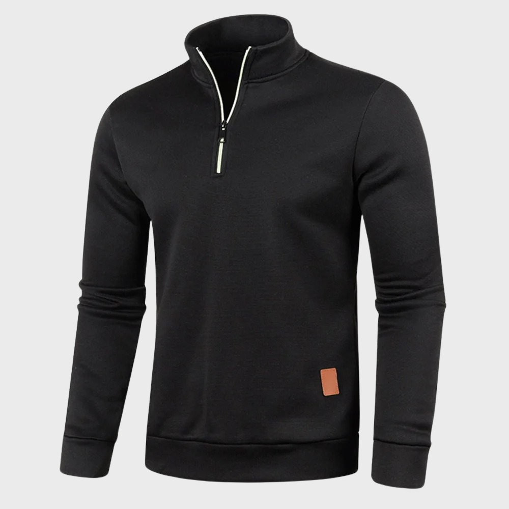 Men's sweatshirt with zip