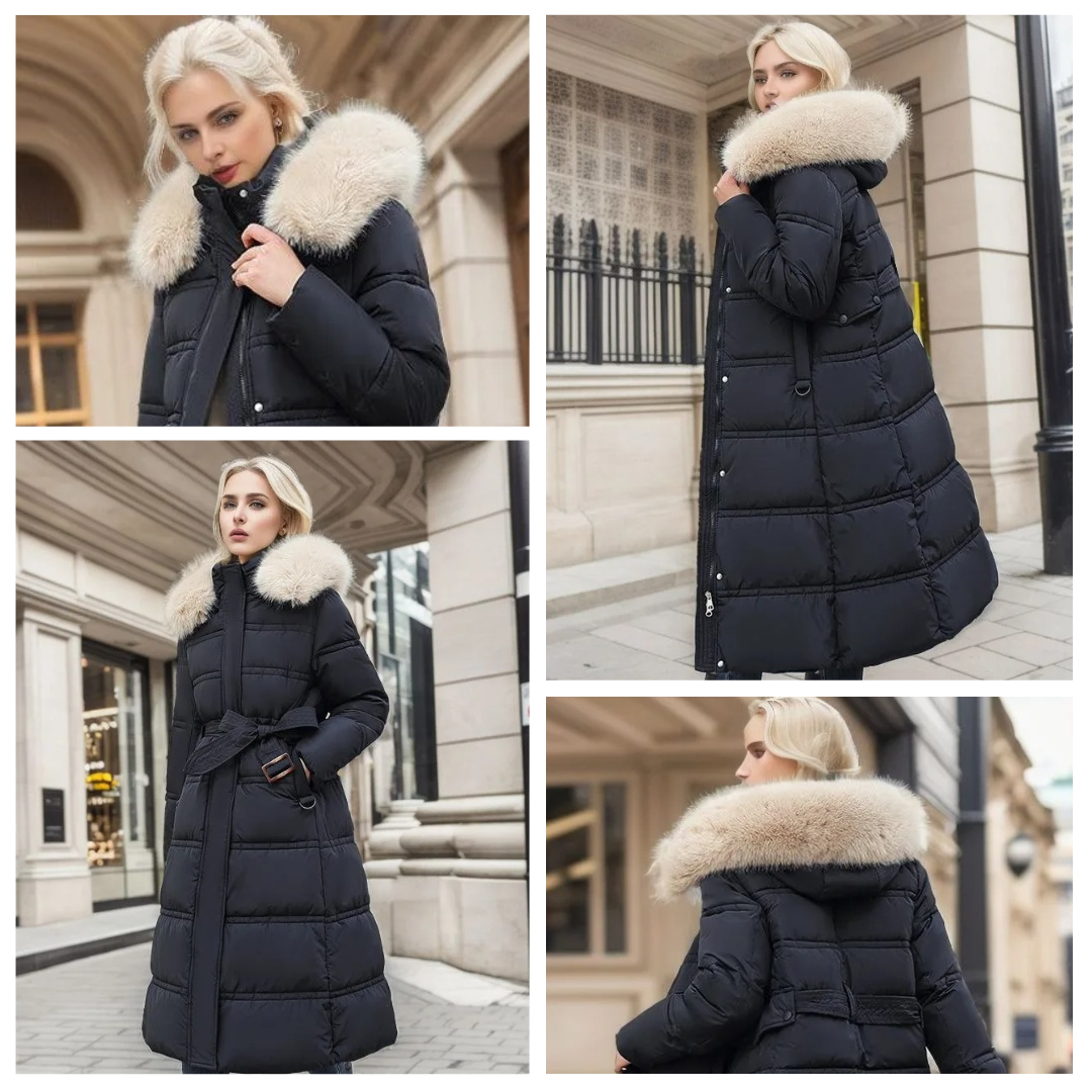 Luxurious winter jacket for women