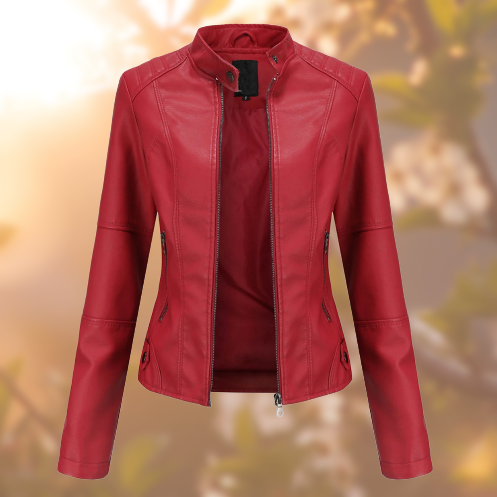 Stylish Biker Leather Jacket